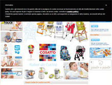 Tablet Screenshot of bimbomarket.it